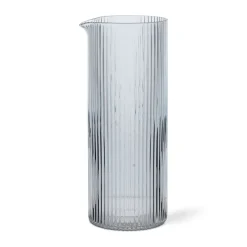 Mjölkkannor-Ferm Living Ripple mjölkkanna 40 cl, Clear