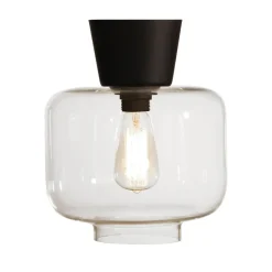 Plafonder-Globen Lighting Ritz plafond, klar-svart