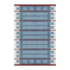 Röllakan Iris ullmatta, Petrol, 200x300 cm^Layered Outlet