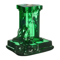 Rocky Baroque ljusstake 150 mm, Smaragdgrön^Kosta Boda Clearance