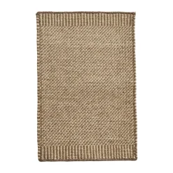 Jutemattor|Dörrmattor-Woud Rombo dörrmatta, Brown, 40x60 cm
