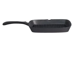 Grillpannor|Gjutjärnspannor-Ronneby Bruk grillpanna Ø23 cm, Svart