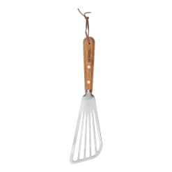 Stekspadar & Stekgafflar-Heirol Rostfri stekspade med hål 30 cm, Bok