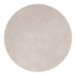 Runda Mattor-Northern Row matta rund Ø270 cm, Ljusgrå