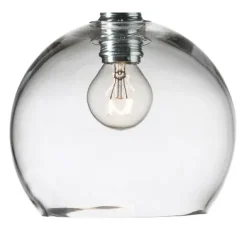 Rowan taklampa 15,5 cm reservglas, klar^EBB & FLOW