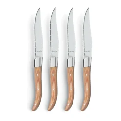 Royal Steak grillkniv 4-pack, Natural i träbox^Amefa Hot