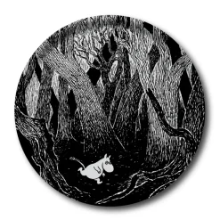 Dekorationsbrickor-Opto Design Running Moomin bricka rund, 38 cm