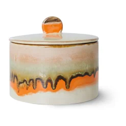 Förvaringsburkar-HKliving 70's cookie jar kakburk Ø17 cm, Burst