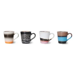 70's espresso mugg 4-pack, Funky^HKliving Discount