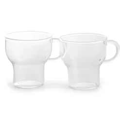 Glöggmuggar|Espressokoppar-Sagaform glasmugg 15 cl 2-pack, Klar