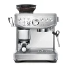 SES 876 halvautomatisk espressomaskin, Brushed Stainless Steel^Sage Hot