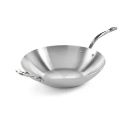 Wokpannor-Samuel Groves wokpanna Ø32 cm, Rostfritt stål