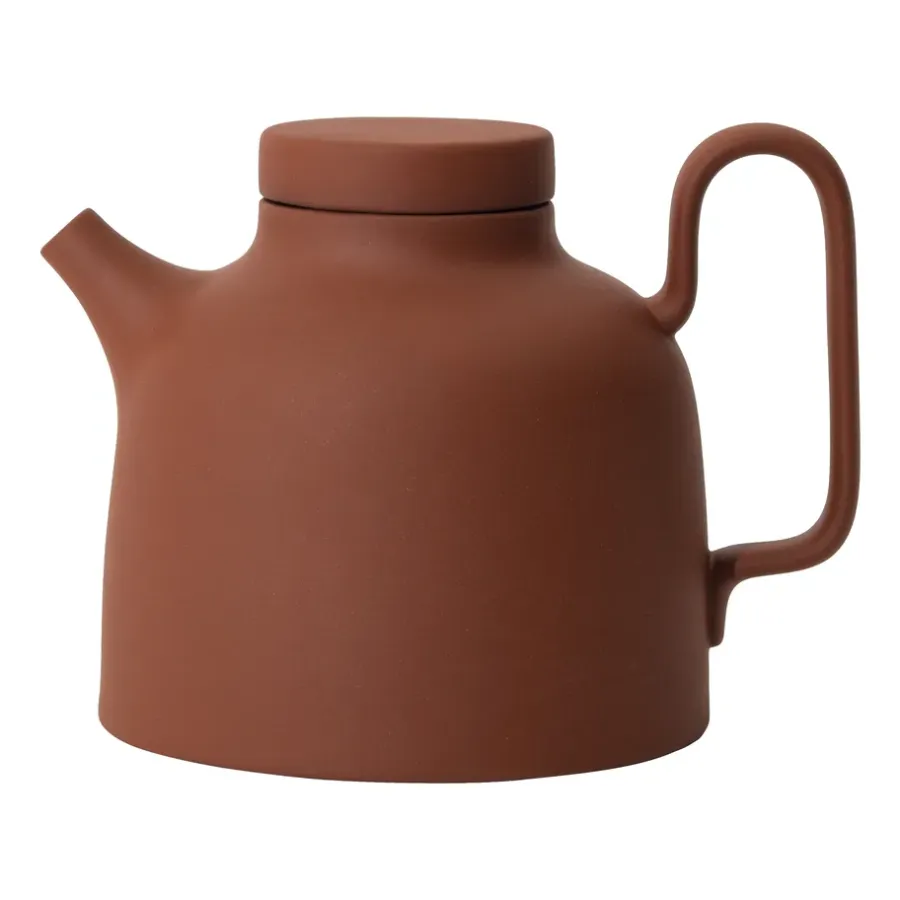 Sand tekanna 65 cl, Red clay^Design House Stockholm Online