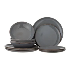 Sandrine servisset 12 delar, Grå^Bloomingville New