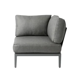 Trädgårdssoffor & Trädgårdsbänkar|Loungemöbler·Loungesoffor-1898 Santander modulsoffa hörnmodul, Grå