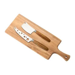 Sany serveringsbräda med ostknivar, Natur^Dorre Hot