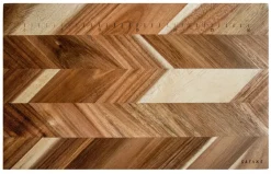 skärbräda med mätpunkter 35,5x23,5 cm, Akacia^Satake Sale