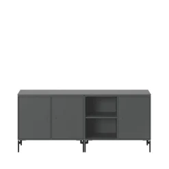 Save sideboard, Anthracite 04-svartlackade ben^Montana Outlet