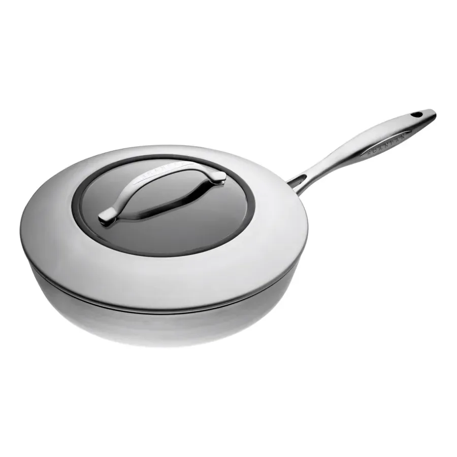 Traktörpannor & Sauteuser-Scanpan CTX traktörpanna med lock, Ø28 cm