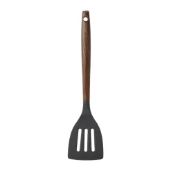 Stekspadar & Stekgafflar-Scanpan perforerad stekspade 31 cm, Karboniserad ask