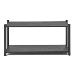Tv-Bänkar & Mediabänkar|Tv-Bänkar & Mediabänkar-Gejst Sceene bookcase F, Svartbetsad ek