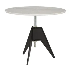 Screw cafébord Ø90 cm, White marble-cast iron^Tom Dixon Sale