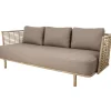 Sense soffa 3-sits weave, AirTouch taupe^Cane-line Discount
