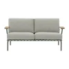 Settle 2-sits soffa, Ribbed Weave 2 Dark green^Muuto Best