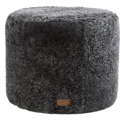 Shepherd puff Frida 50x40 cm, svartgrafit^Shepherd of Sweden Outlet