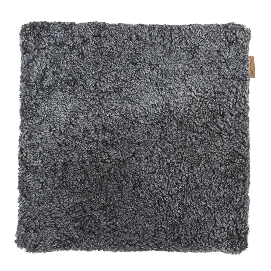 Shepherd stolsdyna Jill vadderad 40 x 40 cm, svartgrafit^Shepherd of Sweden Hot