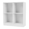 SHOW hylla 69,6x69,6 cm, sockel 7 cm, 101-NewWhite^Montana New