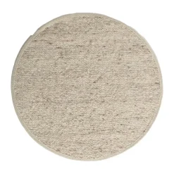 Sierrafil round matta, Ecru nr 32, Ø250 cm^Tisca