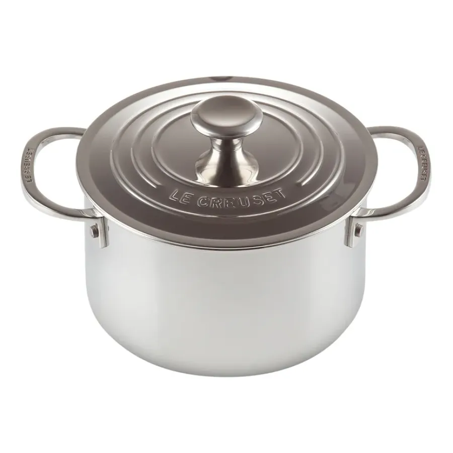 Signature 3-Ply djup gryta med lock, 2,8 l^Le Creuset Best