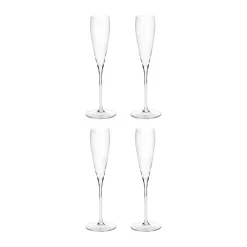 Silhouette flute champagneglas 15 cl 4-pack, Clear^Serax Online