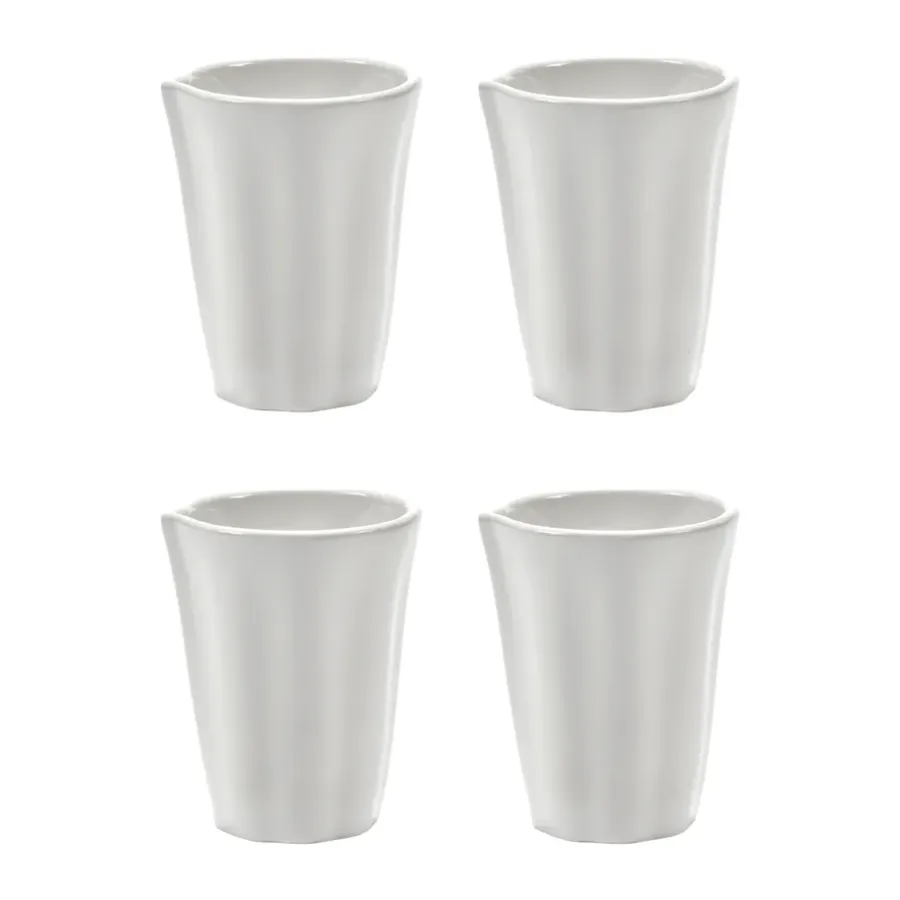 Mjölkkannor-Serax Silhouette mjölkkaraff 7 cl 4-pack, White