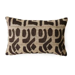 Kuddar-HKliving Silk kudde 25x40 cm, Rustic