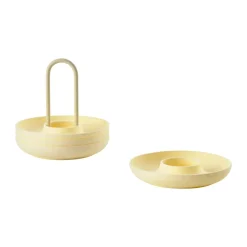 Singles äggkopp 4-pack med hållare, Limestone^Zone Denmark New