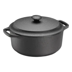 Gjutjärnsgrytor|Grytor-Skeppshult Gjutjärn Skeppshult gryta rund med järnlock, 4 L