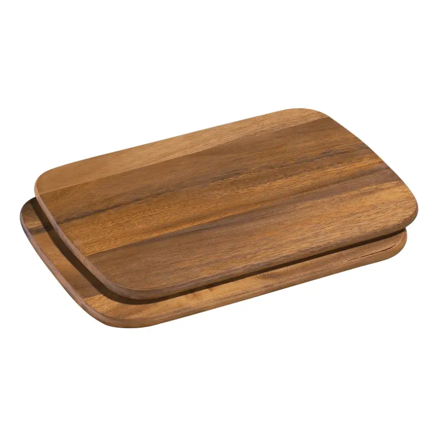 Skärbräda akacia 2-pack, 20x28 cm^Zassenhaus Sale