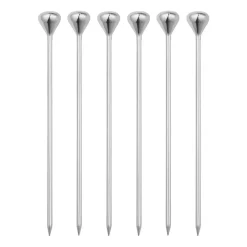 Sky cocktailpinnar 6-pack, Rostfritt stål^Georg Jensen Hot