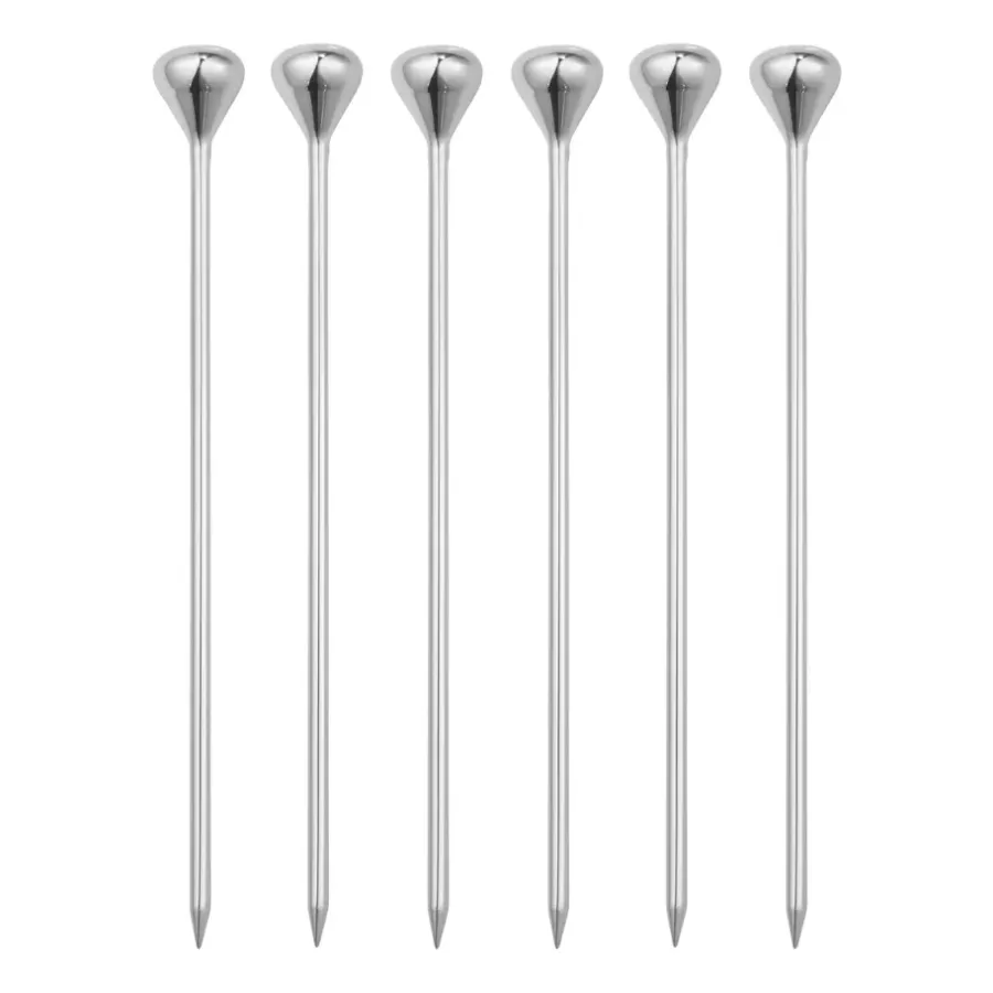 Sky cocktailpinnar 6-pack, Rostfritt stål^Georg Jensen Hot