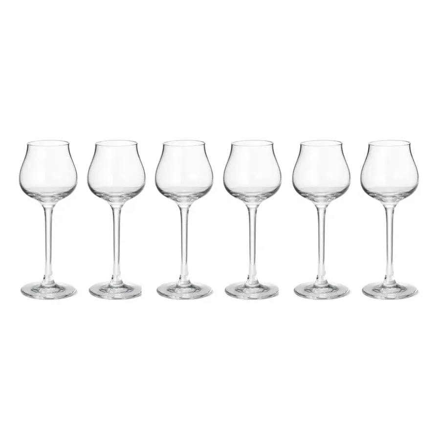 Snapsglas-Georg Jensen Sky snapsglas 6 cl 6-pack, Klar