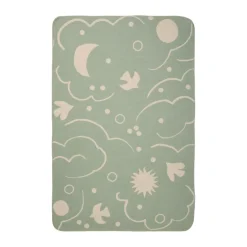 Skye filt, Tea green-parchment, 80x120 cm^Ferm Living New