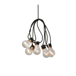 Slinga 10 ljus 1450 cm, Svart^Konstsmide New