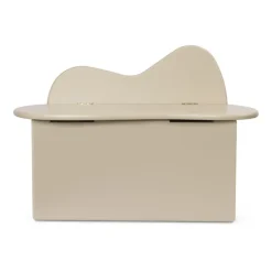 Barnstolar|Barnstolar-Ferm Living Slope bänk med förvaring 75x38x51 cm, Cashmere