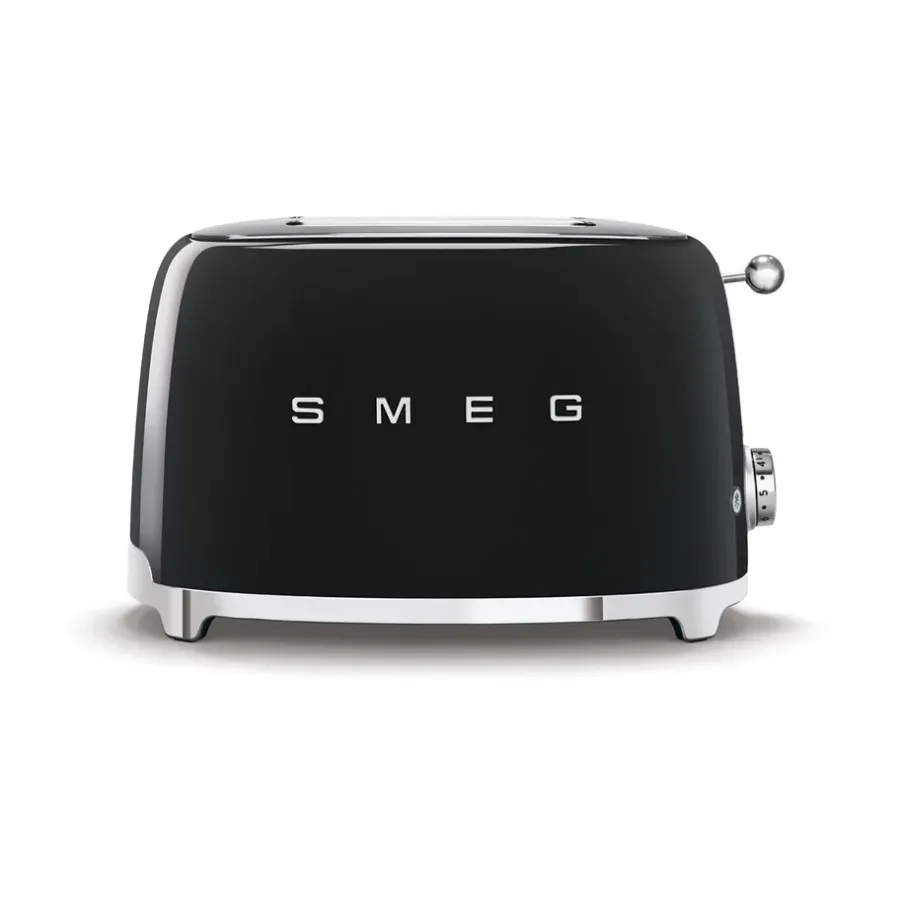 Testvinnare|Brödrostar-Smeg 50's Style brödrost 2 skivor, Svart