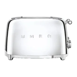 Brödrostar-Smeg 50's Style brödrost 4x4 skivor, Krom