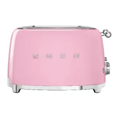 Brödrostar-Smeg 50's Style brödrost 4x4 skivor, Rosa