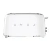 50's Style brödrost 4x2 skivor small, Vit^Smeg Hot
