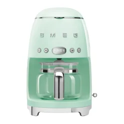 50's Style kaffebryggare 10 koppar, Pastell grön^Smeg Online